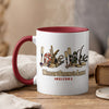 White mug with red handle features lake graphic and text "Willow's Springs Lake Arizona".