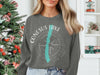 Conesus Lake New York compass graphic long-sleeve shirt.