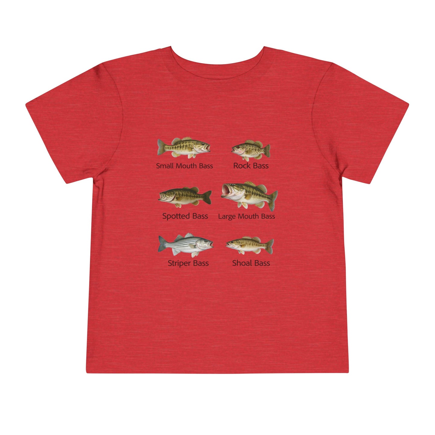 Bass Fish Cute Kids Shirt | Smallmouth, Rock, Spotted, Striper, Largemouth Bass Hipster Fishing Shirt
