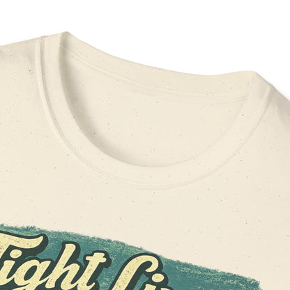 Tight Lines Fishing Graphic T-Shirt | Bass Fishing at the Lake Retro Design