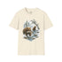 Kodiak Winter Brown Bear Fishing T-Shirt | Wildlife Salmon Catch Nature Lover Tee | Rustic Forest Animal Art Gift Shirt