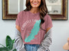 Rose t-shirt with Carlyle Lake map graphic and compass rose.