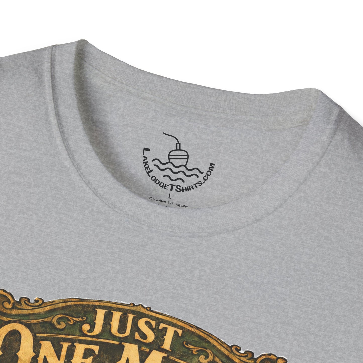 Just One More Cast Funny Fishing T-Shirt | Vintage Retro Design for Anglers and Fisherman
