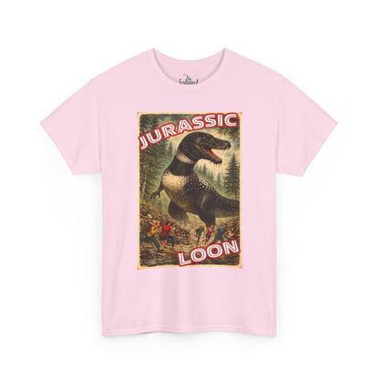 Jurassic Loon Funny Canadian Bird Shirt | Dinosaur Monster Attack | Great for both Birdwatchers and Sci-fi fans