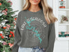 Crewneck sweatshirt with Lake Tuscaloosa, Alabama map and compass graphic.
