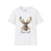Fear Not Isaiah 41:10 Christian Bible Verse Shirt, Floor Deer Buck Antlers Design, Faith and Religious Gift, Scripture Shirt