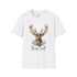 Fear Not Isaiah 41:10 Christian Bible Verse Shirt, Floor Deer Buck Antlers Design, Faith and Religious Gift, Scripture Shirt