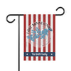 Lake Minnetonka Minnesota flag with red and white stripes and custom family name.