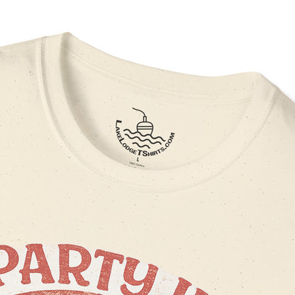 Lake Life Party in Slow Motion Motor Boatin ULTRA SOFT T-Shirt | Retro Shirt for Pontoon Boating Weekend Shirt Gift