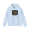 Campfire Bears Humor Hoodie, People in Sleeping Bags are Bear Burritos and Tacos Joke, Camping Hiking Smores Bonfire Apparel