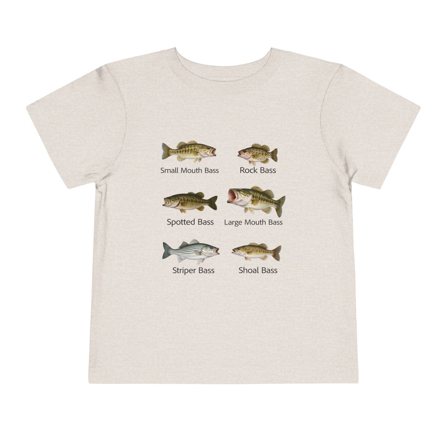 Bass Fish Cute Kids Shirt | Smallmouth, Rock, Spotted, Striper, Largemouth Bass Hipster Fishing Shirt