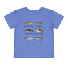 Bass Fish Cute Kids Shirt | Smallmouth, Rock, Spotted, Striper, Largemouth Bass Hipster Fishing Shirt