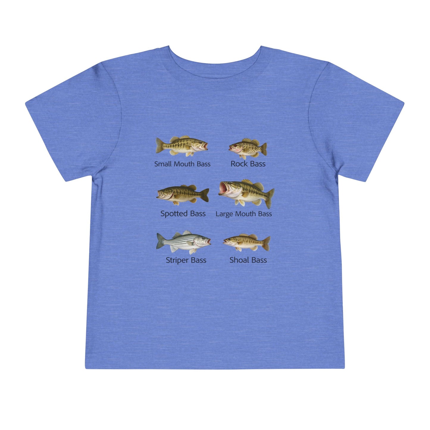 Bass Fish Cute Kids Shirt | Smallmouth, Rock, Spotted, Striper, Largemouth Bass Hipster Fishing Shirt