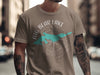 T-shirt with Big Bear Lake graphic and compass design, California text.
