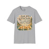 Fear Not Little Flock Scripture Luke 12:32 Ultra Soft T-Shirt | Baby Chicks Goslings Swimming | Bible Verse Gift Shirt
