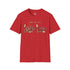 Lake Life T-Shirt | Boat Oars Life Preserver Anchor Letters Rustic Design | Fishing Water Skiing Gift Tee