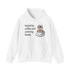 Fueled by Coffee and Coloring Books Cozy Sweatshirt Hoodie
