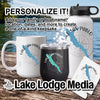 Personalize mugs, tumblers, and bottles with custom text for a unique keepsake.