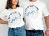 White t-shirts display "Old Hickory Lake Tennessee" with a compass rose graphic and lake outline.