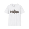 Vintage Fly Fishing T-Shirt Trout and Forest Graphic Tee, Outdoor Nature Shirt Gift for Fishermen, Angler, Grandfather