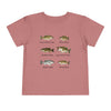 Bass Fish Cute Kids Shirt | Smallmouth, Rock, Spotted, Striper, Largemouth Bass Hipster Fishing Shirt
