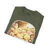 Fear Not Little Flock Easter Chicks Bible Verse Ultra-Soft T-Shirt | Christian Scripture Vintage Farmhouse Baby Chick Design