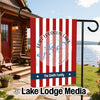 Fort Loudoun Lake Tennessee flag with "The Smith Family" personalization.