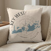 Decorative pillow with Key