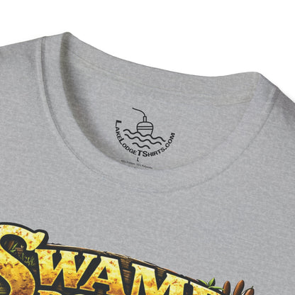 Swamp Donkey Bass Fishing Funny T-Shirt Ultra Soft | Vintage Largemouth Angler Shirt Father's Day