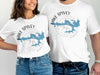White t-shirts with "Lake Spivey Georgia" text and a compass rose map graphic.