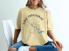 Yellow t-shirt with "Lake Panorama" text and a compass rose with Iowa map detail.