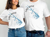 White t-shirts featuring "LAKE ANNA VIRGINIA" text and a compass graphic with a blue lake shape.