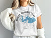 White t-shirt featuring "CHOKE CANYON LAKE TEXAS" and a blue lake map.