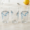Three glass tumblers with "Lake Allatoona Georgia" and a map design.