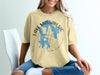 Light yellow t-shirt with compass design and text Lake Massabesic New Hampshire