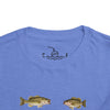 Bass Fish Cute Kids Shirt | Smallmouth, Rock, Spotted, Striper, Largemouth Bass Hipster Fishing Shirt