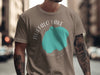 T-shirt with "Buffalo Lake Minnesota" text and turquoise lake outline graphic.