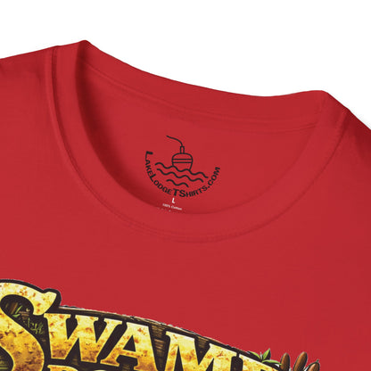Swamp Donkey Bass Fishing Funny T-Shirt Ultra Soft | Vintage Largemouth Angler Shirt Father's Day