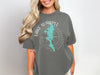 Lake Sunapee New Hampshire Map Comfort Colors T-Shirt | Custom Lake Life Gift | Personalized Family Reunion Bach Crew Boat Captain Shirt