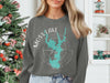 Moss Lake North Carolina graphic sweatshirt with compass and map design.