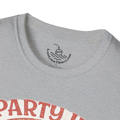 Lake Life Party in Slow Motion Motor Boatin ULTRA SOFT T-Shirt | Retro Shirt for Pontoon Boating Weekend Shirt Gift