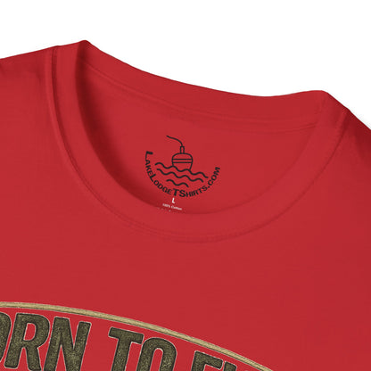 Born to Fish Forced to Work Shirt, Funny Fishing Tee, Fisherman Angler Funny Shirt, Father's Day, Grandpa, New Job Gift