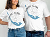 White t-shirts featuring "Sanibel Island Florida" and compass graphic.