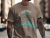 T-shirt with Lake Harding Georgia map and compass design.