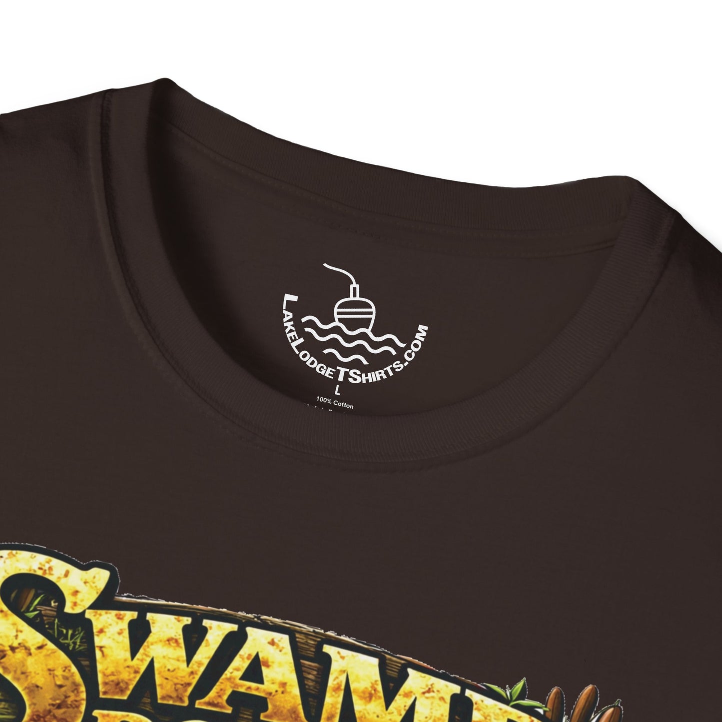 Swamp Donkey Bass Fishing Funny T-Shirt Ultra Soft | Vintage Largemouth Angler Shirt Father's Day