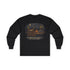 Campfire Bears Humor Long Sleeve T-Shirt, People in Sleeping Bags are Bear Burritos and Tacos Joke, Camping Hiking Shirt