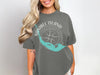 Sanibel Island Florida graphic t-shirt with compass and map design