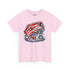 Patriotic Bass Fishing Shirt | American Flag Pride Design on Largemouth Bass with Stars and Stripes Tee for Fourth of July
