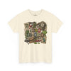 Gone Fishing T-Shirt | Scrapbooking Letters Retro Vintage Design | Retirement and Father's Day Shirt
