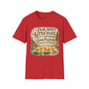 Fear Not Little Flock Scripture Luke 12:32 Ultra Soft T-Shirt | Baby Chicks Goslings Swimming | Bible Verse Gift Shirt